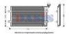 AKS DASIS 4163920 Condenser, air conditioning